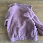 Elodie Anthropologie  Pink Sherpa Jacket Small Photo 3