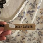 Coco + Carmen  Flowy Floral Spring Tank with Poncho Top Photo 3