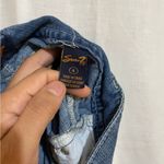 Seven7 Cropped Stretch Jeans Size 4 Medium Wash Photo 1