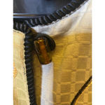 Indigo Moon oversized blazer/jacket floral design size S Gold Photo 2