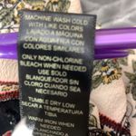 Funky Soul Long Sleeve Boho Hippie Black Floral Dress Size Medium Photo 14