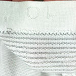 Lululemon Athletica Women's White Striped Racerback Tank Top Size Medium Photo 4