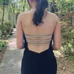 Morgan & Co Black Prom Dress  Photo 2