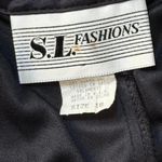 Vintage Floor Length Dress Black Size 18 Photo 4