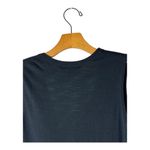 NakedCashmere Tank Top Women Small Black Cotton V Neck Sleeveless Preppy Gothic Photo 4