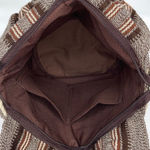 Bohemian Shoulder Bag Beaded Tribe Ethnic Traditional Boho Gray Photo 3