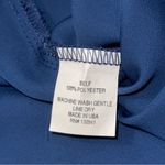 Amanda Uprichard  Women’s Size S Blue Strapless Ruffle Front Side Top Blouse Photo 6