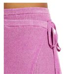 Free People NWT L Borderline Knit Wrap Midi Skirt in Orchid Combo Photo 11