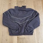 Nike  Jacket Full Zip Windrunner Size S Gray Brown Photo 4