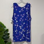 Lane Bryant NWT  Floral Tank Top - Blue and White plus size 26/28 Photo 1
