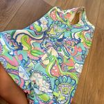 Lilly Pulitzer Like New Sand Dollar Paisley Shift Dress Photo 14
