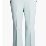 Halogen X Atlantic Pacific Button Detail Red Kick Flair Pants High Rise Sz 12 Photo 6