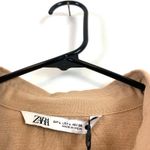 ZARA NWT SET Beaded Embroidery Grommet Shirt Relaxed Short Two Piece Size L/XL Photo 9