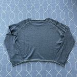 525 America Raw Edge Gray Sweatshirt - Size Medium Photo 2