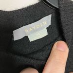 Hayden 100% cashmere back zip long sleeve sweater black size XS Photo 1
