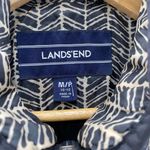 Lands' End  Primaloft Packable Jacket Womens Medium Petite 10-12 Black Tan‎ Photo 8