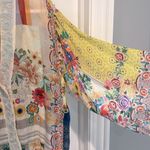 Johnny Was  Esme Embroidered Printed Kimono Jacket Blouse Top XS Photo 4