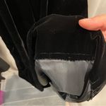 Oscar de la Renta Vintage 70’s-80’s velvet boatneck maxi ribbon waist maxi gown Photo 6