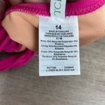 J.Crew Magenta Orchid Ruched V Neck One Piece Swimsuit Sz.14 NWT Photo 6