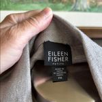 Eileen Fisher  Gray Blazer Lightweight Linen-Blend Photo 5