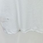 Madewell Supima Rib Tee Shirt Crewneck Basics Stretch Minimalist White L NWT Photo 7