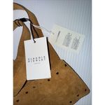 CLAUDIE PIERLOT Brown‎ Suede Belt Women's Leather Studded Adjustable NWT Photo 1