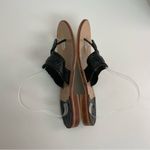 Jack Rogers Sandals Jacks Flat Hamptons Thong Western Boho Coastal Beach Black Photo 4