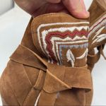 Ulla Johnson tan Embroidered Suede Aggie Booties Runway Fall 2016 size 36 Photo 10