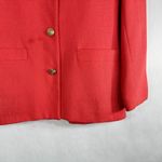 Atrium Size 8 Jacket Blazer Pink Gold Buttons Back Chain Lined Pockets 1247 Photo 4