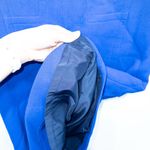 Lafayette 148 New Cobalt Blue Matching Wool Sleeveless Dress and Overcoat Size 8 Photo 7