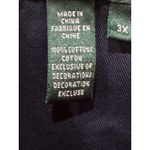 Lauren Jeans Co Polo Rugby Shirt Top 3/4 Sleeve Nautical‎ Themed Embroidered 3X Red Size undefined Photo 6