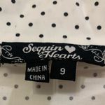 Sequin Hearts 2 in 1 Size 9 Business Black & White Dress. 2834 Photo 5