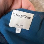 Privacy Please  revolve floral faux wrap dress blue sz XS Photo 7