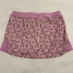 Grand Slam Performance Women’s Pink & Back Print Tennis Athletic Skort Large Photo 3