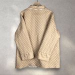 Dennis Basso  Quilted Jacket Women’s 1X Gold Beige Silk Shell Quiet Luxury Chic Photo 3