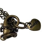Mud Pie Charm Necklace Double Strand Chain Boho Bohemian Jewelry Marked u Photo 3