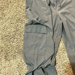Columbia Claudia Ridge Gray Drawstring Cargo Pants Casual Comfortable Trouser Photo 2