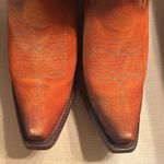 Corral  Orange Leather Cowboy Boots(Size 8) Photo 8