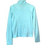 Adidas  Lightweight Blue Green Athletic Jacket Size Small Photo 6