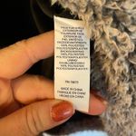 Lucky Brand  Grey Teddy Sherpa faux fur Long Peacoat jacket M Photo 3