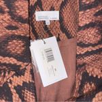 Danielle Bernstein WeWoreWhat x ‎ Brown Snake Print Blazer Size 00 Photo 4