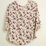 Gerard Darel  Paris White Floral Blouse Photo 1