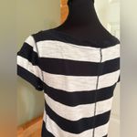 Banana Republic  T-shirt dress blue and white striped 100% cotton. Size XS Photo 5