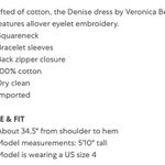 Veronica Beard  Denise White Smocked Eyelet Dress Photo 3