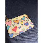 Dooney & Bourke Y2K  Clutch Change Purse Heart Key‎ Chain & Hang Tag Photo 2