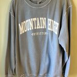 The Mountain  High Outfitters Blue Sweatshirt  Photo 0