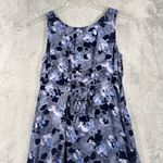 All that jazz  Dress Floral Maxi Sleeveless Cottagecore Blue Navy Size‎ Medium Photo 4