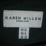 Karen Millen  of England 6 Sleeveless Black Bandage Dress Funeral Photo 8