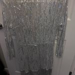 Sparkly Silver Fringe Dress Photo 1