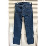 Arizona Jeans Arizona Straight Leg Slim Med Wash Denim Jeans Mid Rise Size 29x32 Logo Zip Photo 2